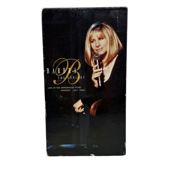 Barbra Streisand - Barbra The Concert VHS 1994 Columbia Music Hi-Fi Stereo - Picture 11 of 11